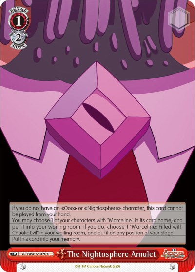 The Nightosphere Amulet (AT/WX02-070 C) [Adventure Time] | Cracking-Singles
