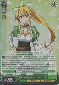 Gathering Materials, Leafa (SAO/SE23-E06 C) (Parallel Foil) [Sword Art Online II] | Cracking-Singles