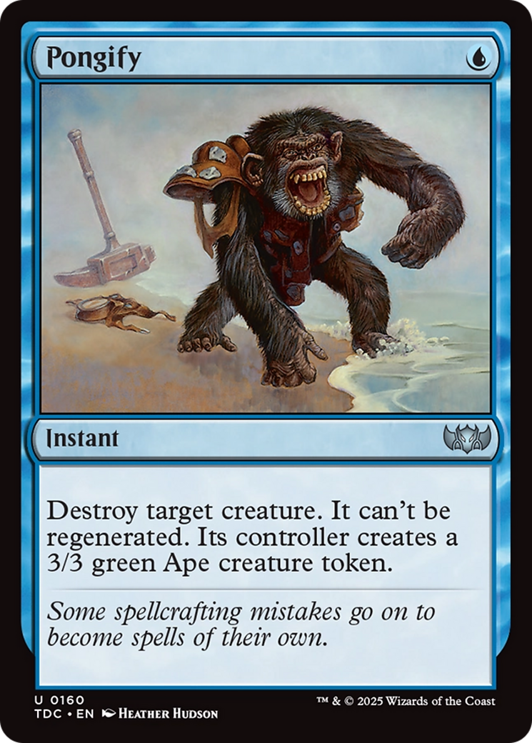 Pongify [Tarkir: Dragonstorm Commander] | Cracking-Singles