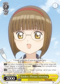 Naoko: Flower Viewing (CCS/WX01-021 C) [Cardcaptor Sakura: Clear Card] | Cracking-Singles