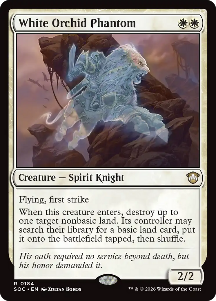 White Orchid Phantom [Secrets of Strixhaven Commander] | Cracking-Singles