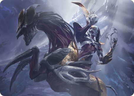 Ria Ivor, Bane of Bladehold Art Card [Phyrexia: All Will Be One Art Series] | Cracking-Singles