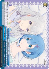 Just the Two of Us Occasionally (RZ/S55-E096R RRR) [Re:ZERO Vol.2] | Cracking-Singles