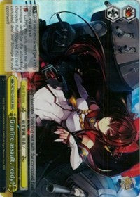 Gunfire assault, ready! (KC/S25-E032R RRR) [KanColle] | Cracking-Singles