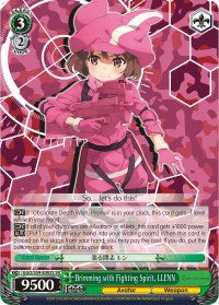 Brimming with Fighting Spirit, LLENN (GGO/S59-E003S SR) [Gun Gale Online] | Cracking-Singles