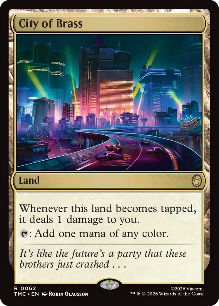 City of Brass [Teenage Mutant Ninja Turtles Commander] | Cracking-Singles