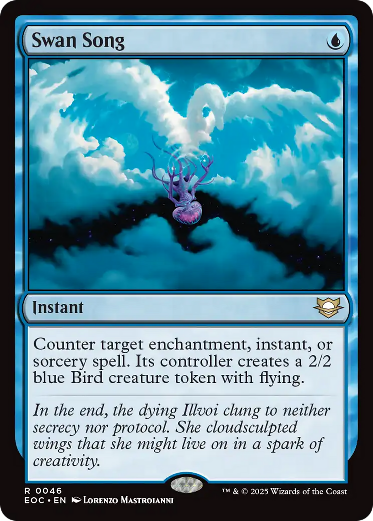 Swan Song [Edge of Eternities Commander] | Cracking-Singles