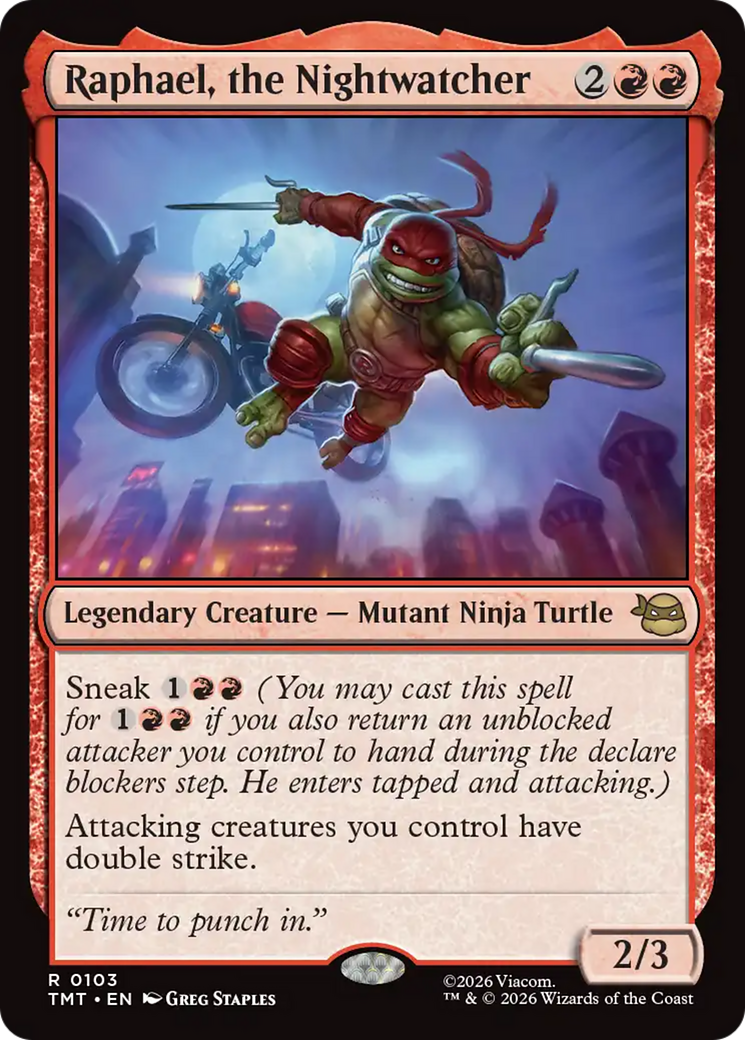 Raphael, the Nightwatcher [Teenage Mutant Ninja Turtles] | Cracking-Singles