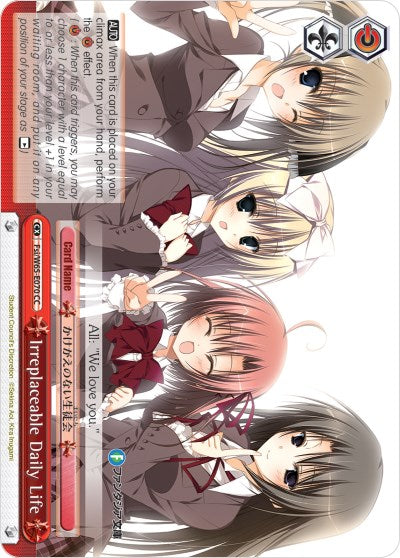 Irreplaceable Daily Life (Fsi/W65-E070 CC) [Fujimi Fantasia Bunko] | Cracking-Singles