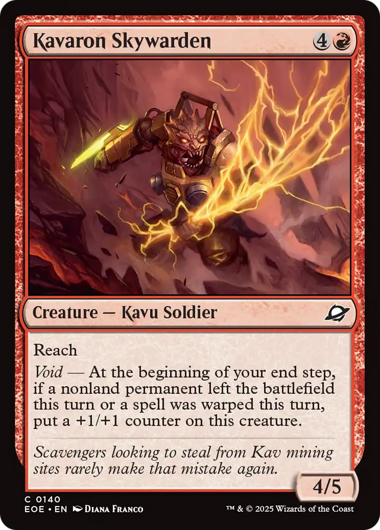 Kavaron Skywarden [Edge of Eternities] | Cracking-Singles