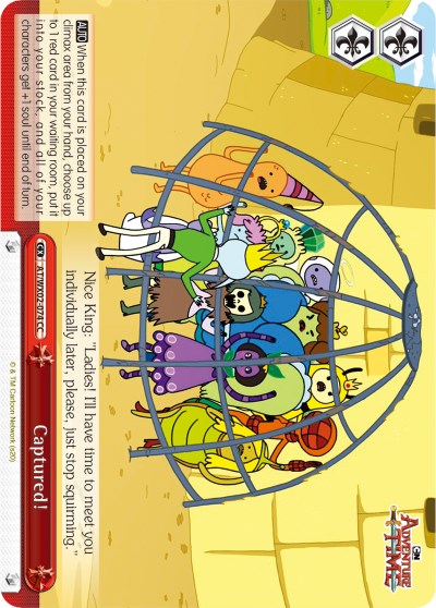 Captured! (AT/WX02-074 CC) [Adventure Time] | Cracking-Singles