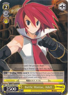 Battle Maniac, Adell (DG/EN-S03-E035 C) [Disgaea] | Cracking-Singles