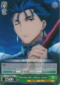 Moving Like a Beast, Lancer (FS/S34-E045 C) [Fate/Stay Night [Unlimited Blade Works]] | Cracking-Singles