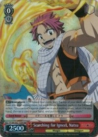 Searching for Igneel, Natsu (FT/EN-S02-103R RRR) [Fairy Tail ver.E] | Cracking-Singles