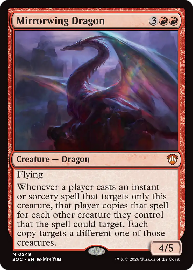 Mirrorwing Dragon [Secrets of Strixhaven Commander] | Cracking-Singles
