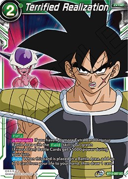Terrified Realization (Uncommon) (BT13-087) [Supreme Rivalry] | Cracking-Singles