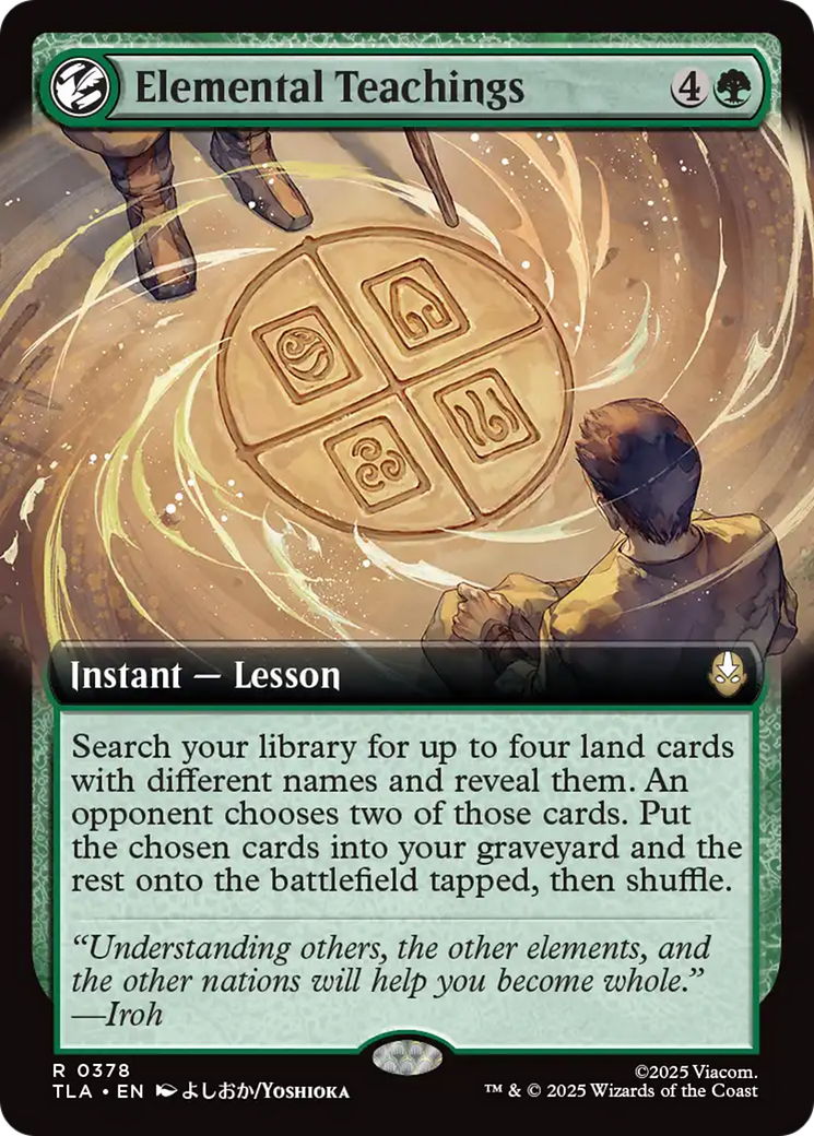 Elemental Teachings (Extended Art) [Avatar: The Last Airbender] | Cracking-Singles