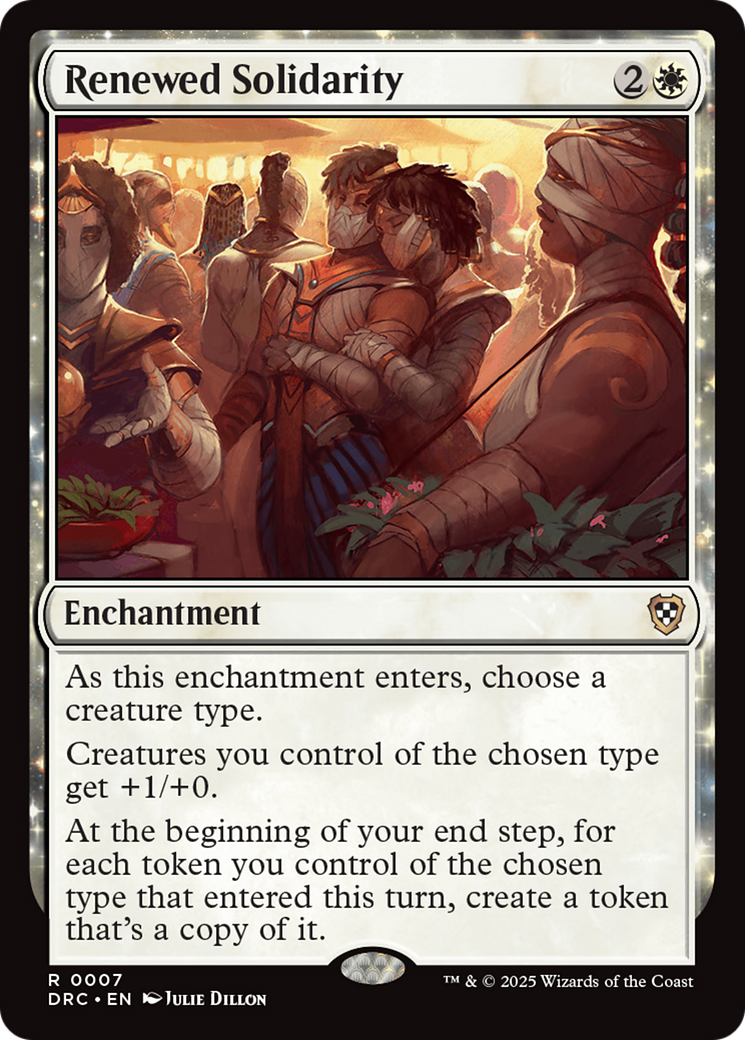 Renewed Solidarity [Aetherdrift Commander] | Cracking-Singles
