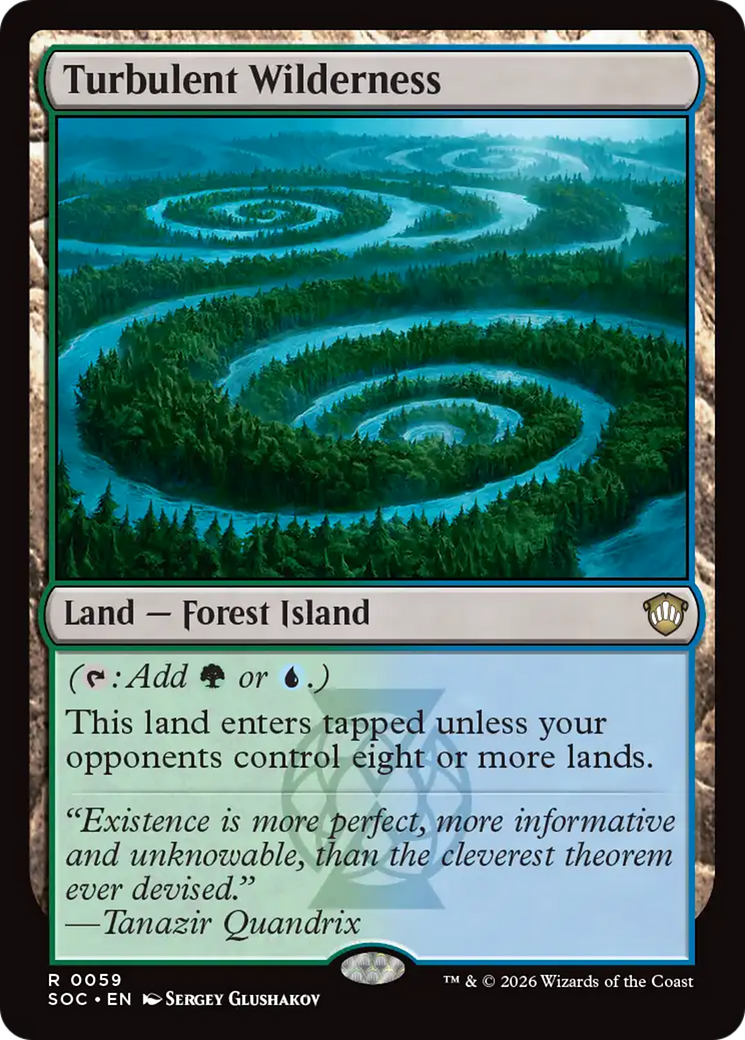 Turbulent Wilderness [Secrets of Strixhaven Commander] | Cracking-Singles