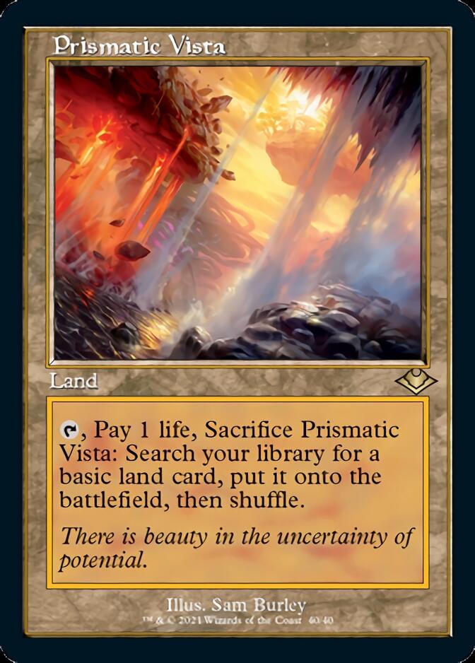 Prismatic Vista (Retro) [Modern Horizons] | Cracking-Singles