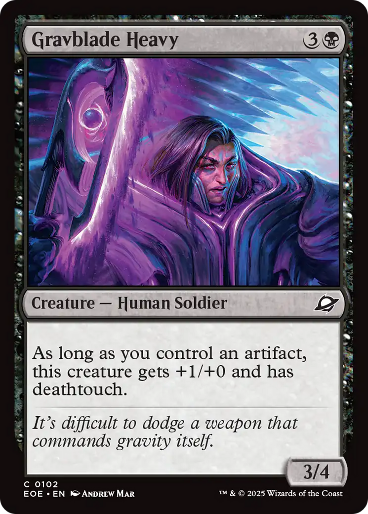 Gravblade Heavy [Edge of Eternities] | Cracking-Singles