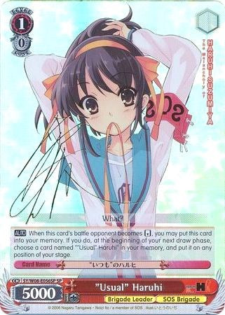 "Usual" Haruhi (SY/W08-E056SP SP) [The Melancholy of Haruhi Suzumiya] | Cracking-Singles