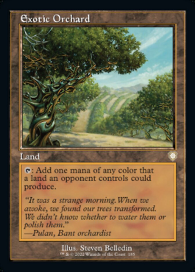 Exotic Orchard (Retro) [The Brothers' War Commander] | Cracking-Singles