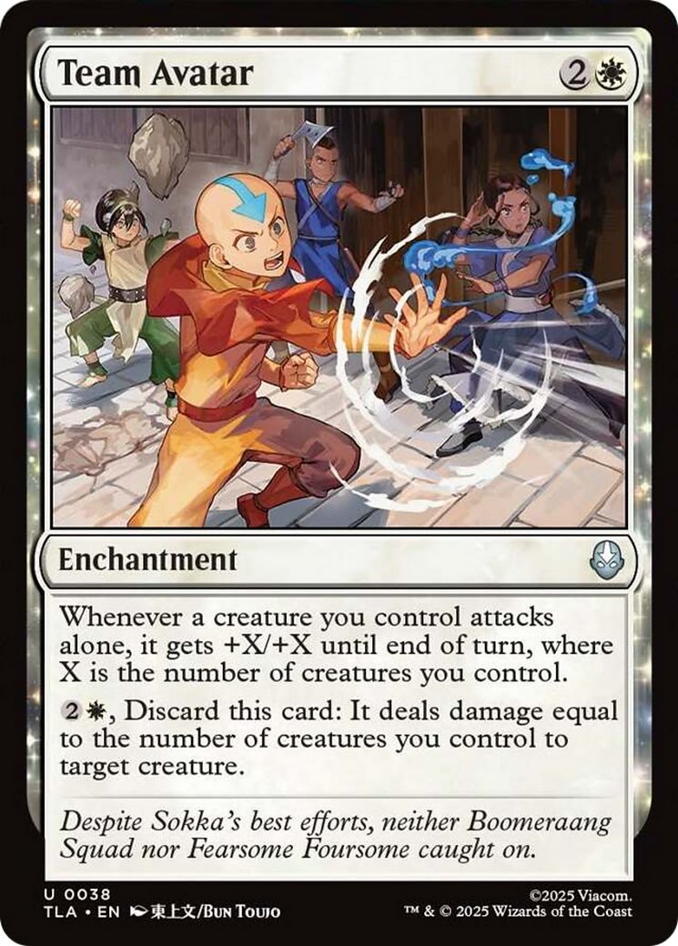 Team Avatar [Avatar: The Last Airbender] | Cracking-Singles