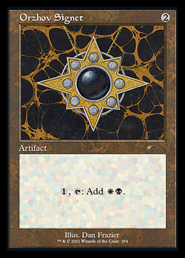 Orzhov Signet (Retro) [Secret Lair Drop Series] | Cracking-Singles