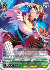 "It's Not like I'm Scared!" Ran Mitake (BD/EN-W03-046 U) [BanG Dream! Girls Band Party! MULTI LIVE] | Cracking-Singles