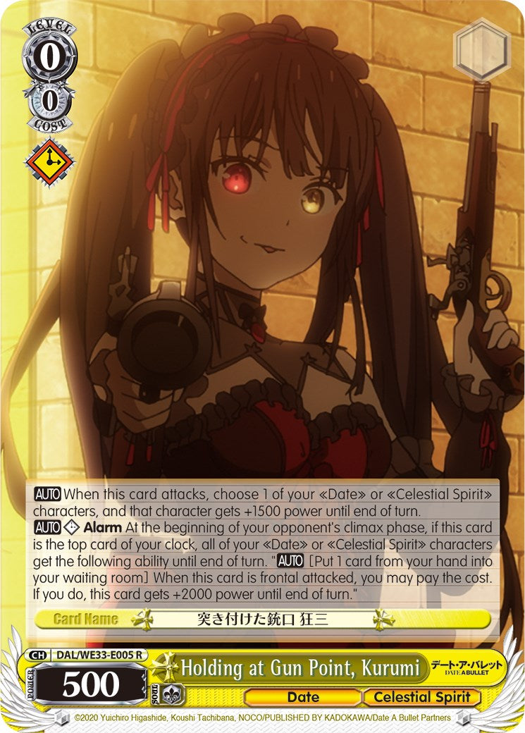 Holding at Gun Point, Kurumi (DAL/WE33-E005 R) [Date A Bullet] | Cracking-Singles