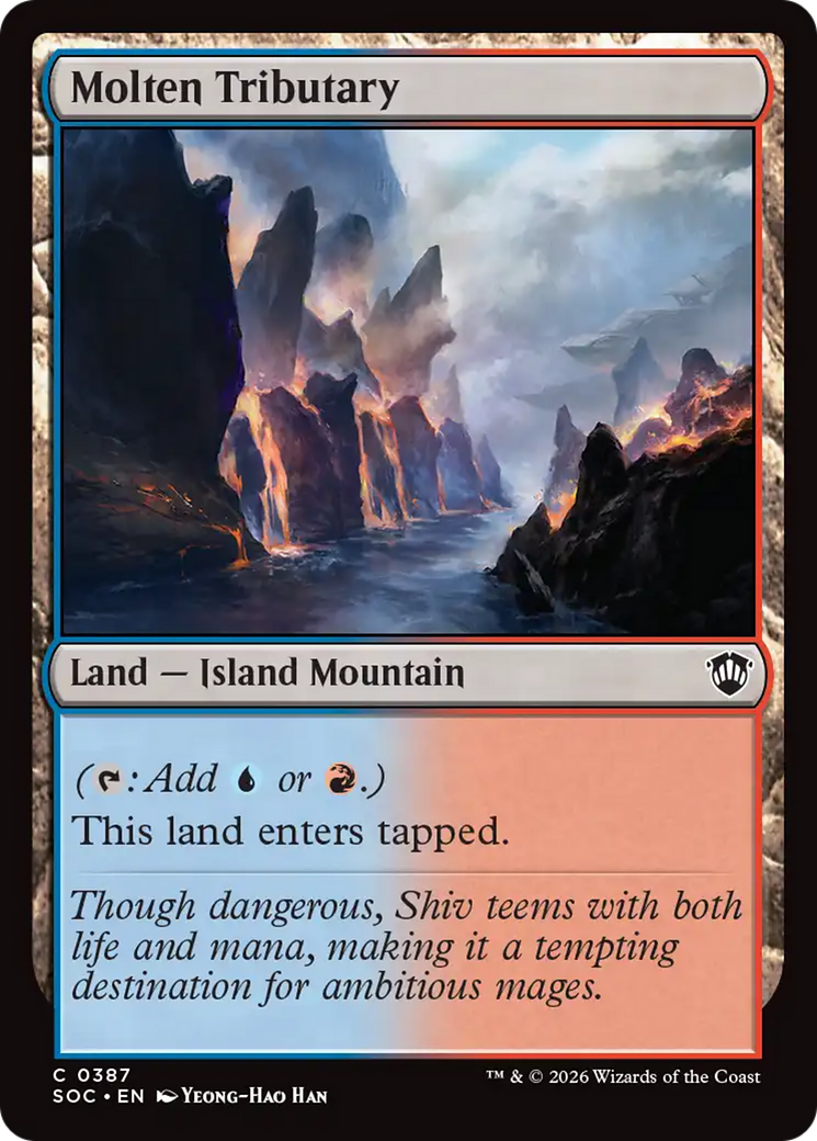 Molten Tributary [Secrets of Strixhaven Commander] | Cracking-Singles