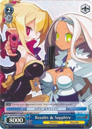 Rozalin & Sapphire (DG/EN-S03-E146R RRR) [Disgaea] | Cracking-Singles