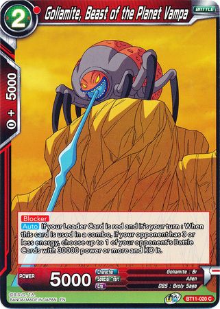 Goliamite, Beast of the Planet Vampa (BT11-020) [Vermilion Bloodline] | Cracking-Singles
