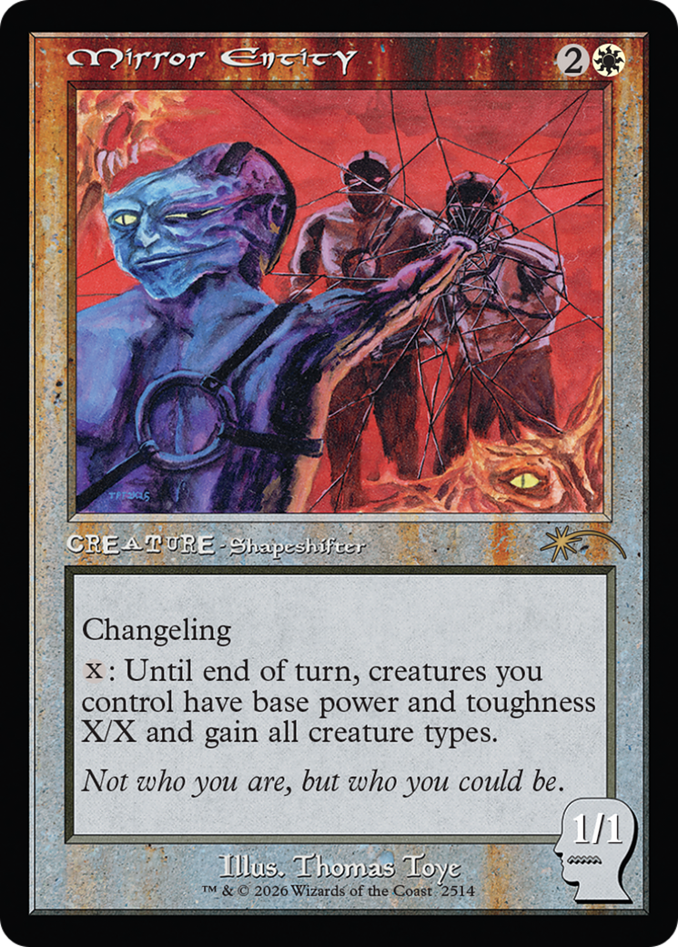 Mirror Entity [Secret Lair Drop Series] | Cracking-Singles