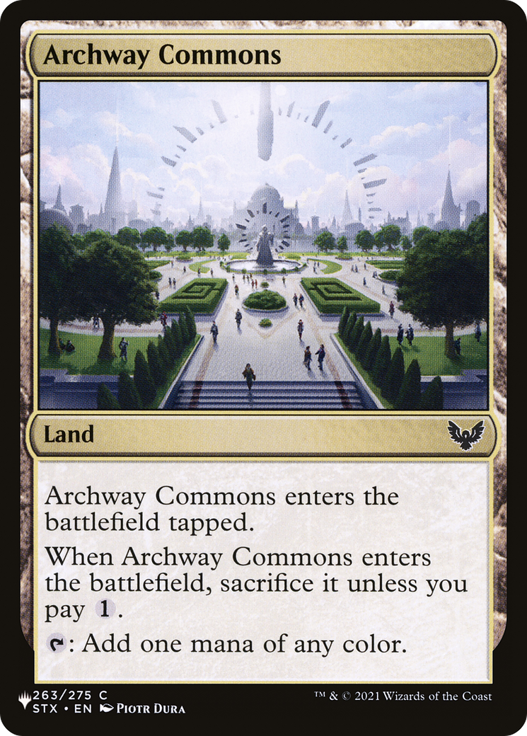 Archway Commons [The List] | Cracking-Singles