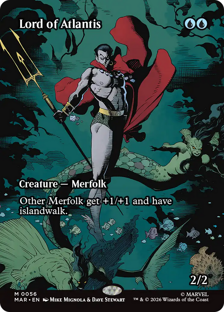 Lord of Atlantis (Borderless) [Marvel Universe: Eternal-Legal] | Cracking-Singles