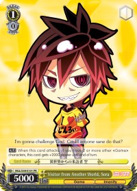Visitor from Another World, Sora (NGL/S58-E101 PR) (Promo) [No Game No Life] | Cracking-Singles