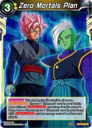 Zero Mortals Plan (BT7-096) [Assault of the Saiyans] | Cracking-Singles