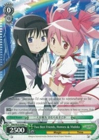 Two Best Friends, Homura & Madoka (MM/W35-E046 C) [Puella Magi Madoka Magica the Movie -Rebellion-] | Cracking-Singles