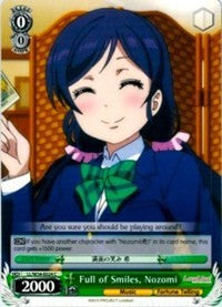 Full of Smiles, Nozomi (LL/W34-E024 C) [Love Live! Vol. 2] | Cracking-Singles
