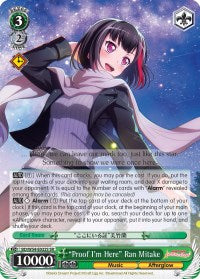 "Proof I'm Here" Ran Mitake (BD/W54-E032S SR) [BanG Dream! Girls Band Party!] | Cracking-Singles