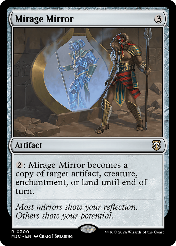 Mirage Mirror (Ripple Foil) [Modern Horizons 3 Commander] | Cracking-Singles