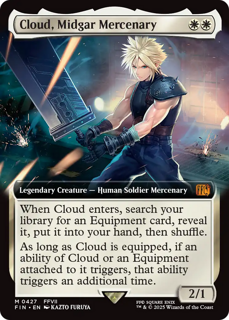 Cloud, Midgar Mercenary (Extended Art) [FINAL FANTASY] | Cracking-Singles