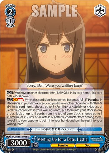 Meeting Up for a Date, Hestia (DDM/S88-E088 U) [Is it Wrong to Try to Pick Up Girls in a Dungeon?] | Cracking-Singles
