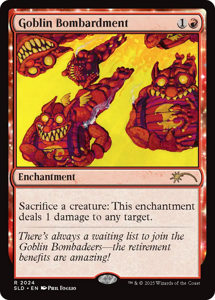Goblin Bombardment (2024) [Secret Lair Drop Series] | Cracking-Singles