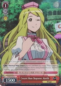 Crescent Moon Shopowner, Marielle (LH/SE20-E18 C) (Alternate Art Foil) [LOG HORIZON] | Cracking-Singles