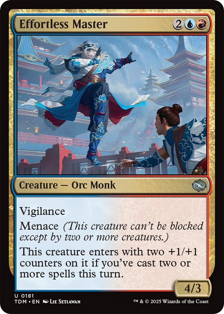 Effortless Master [Tarkir: Dragonstorm] | Cracking-Singles