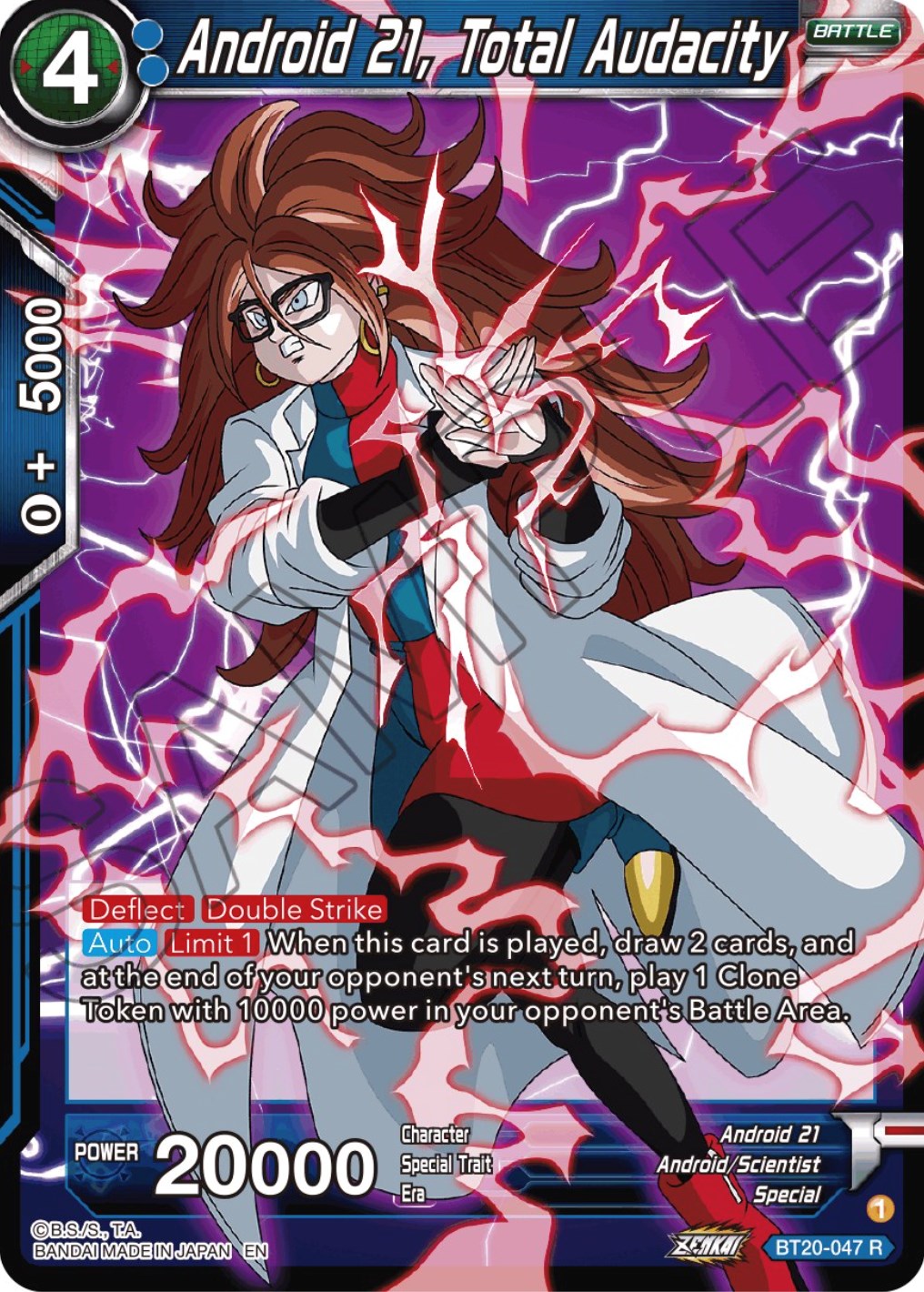 Android 21, Total Audacity (BT20-047) [Power Absorbed] | Cracking-Singles