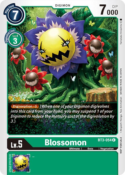 Blossomon [BT3-054] (Tamer Party Vol. 5) [Release Special Booster Promos] | Cracking-Singles